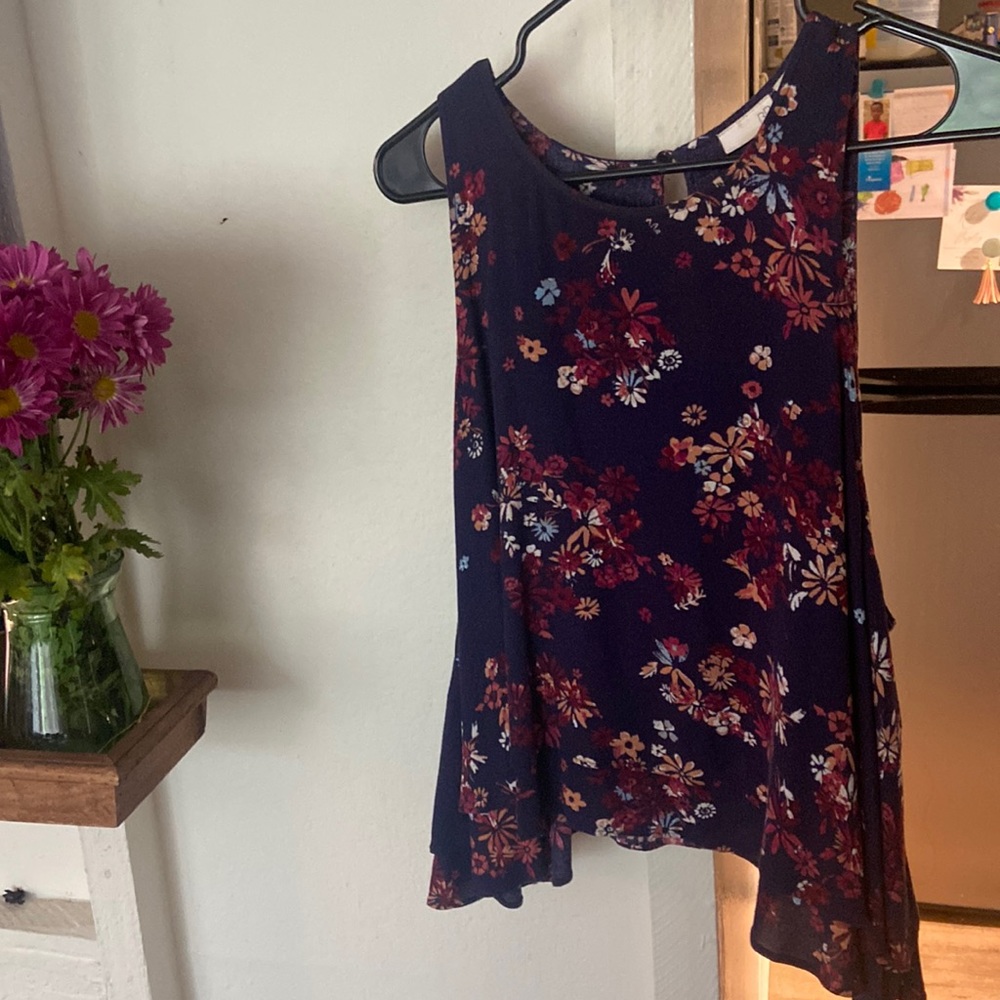 Urban Outfitters Tiered floral top
